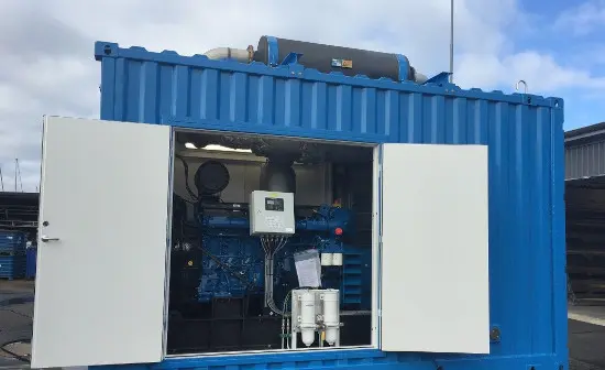 gen set in sea container